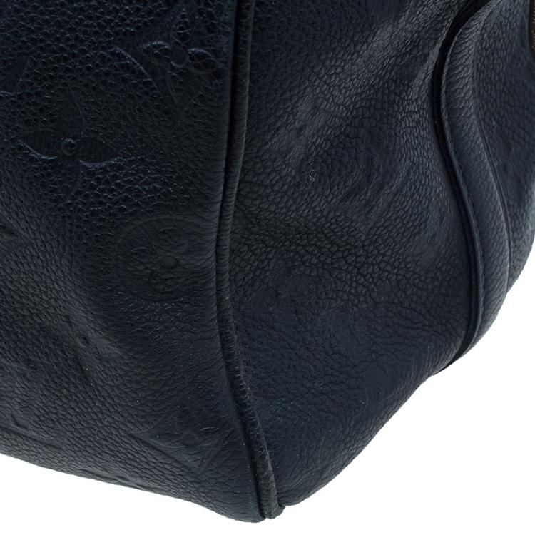 Pre Owned Louis Vuitton Orage Monogram Empreinte Bandouliere Speedy 25