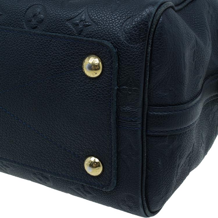 Pre Owned Louis Vuitton Orage Monogram Empreinte Bandouliere Speedy 25