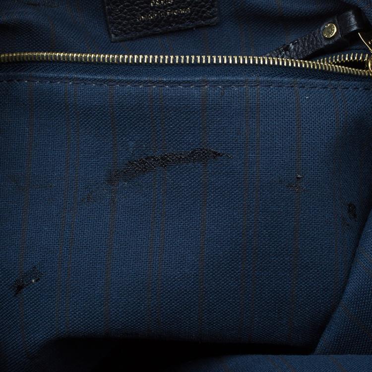 Pre Owned Louis Vuitton Orage Monogram Empreinte Bandouliere Speedy 25