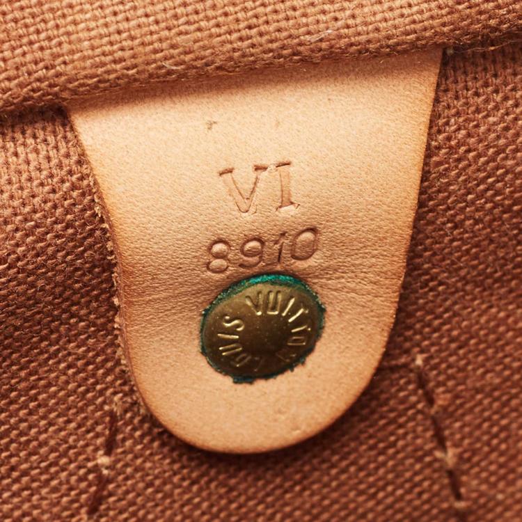 Pre Owned Louis Vuitton Monogram Speedy 30 Hand Bag M41526 LV Auth 33397