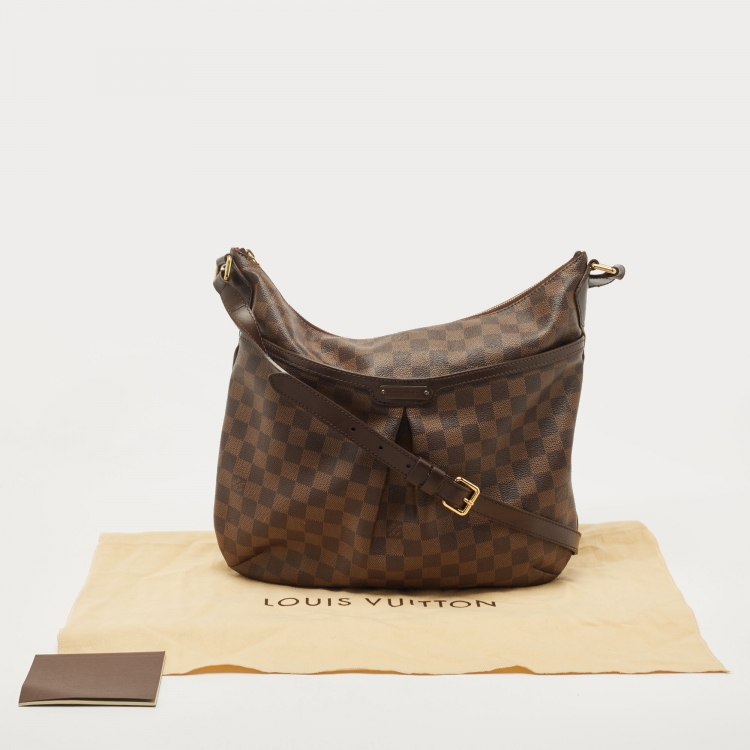 Pre Owned Louis Vuitton Damier Ebene Canvas Bloomsbury GM Bag