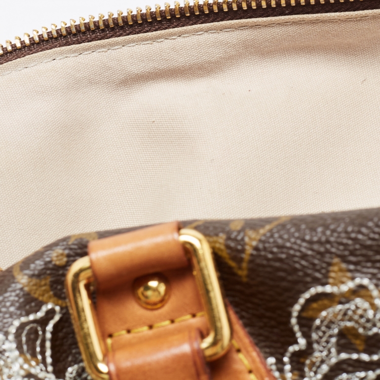 Pre Owned Louis Vuitton Monogram Canvas Limited Edition Dentelle Speedy 30
