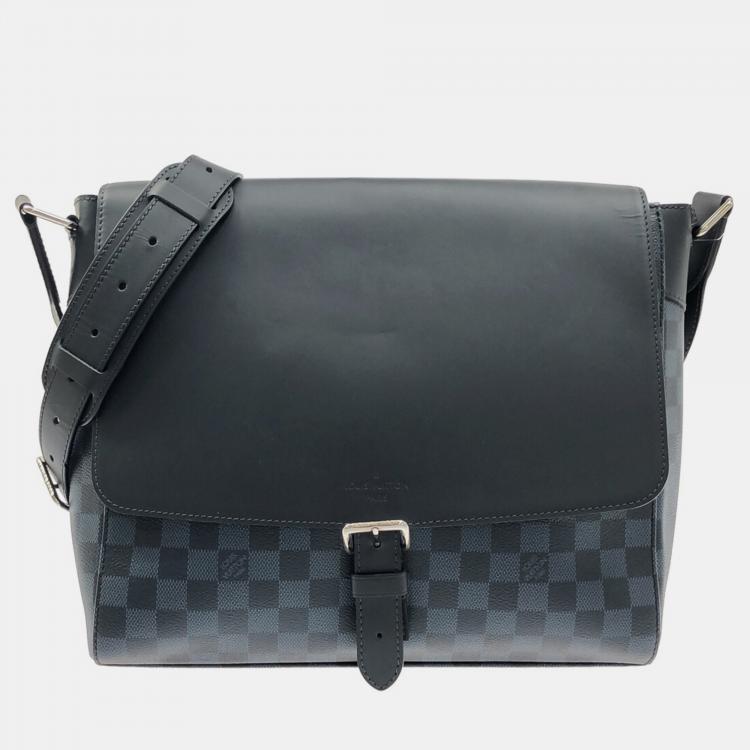Shop Louis Vuitton DAMIER COBALT Monogram Calfskin Leather