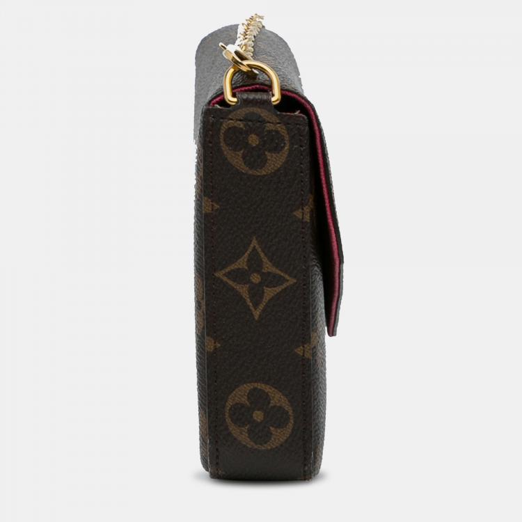 Pre Owned Louis Vuitton Monogram Love Lock Pochette Felicie