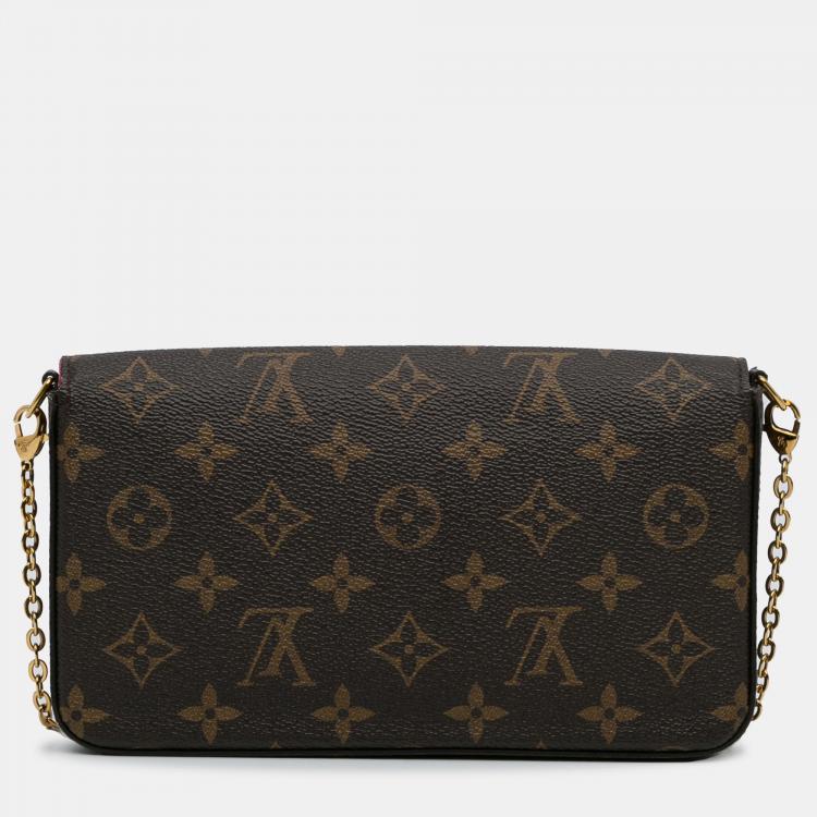 Pre Owned Louis Vuitton Monogram Love Lock Pochette Felicie