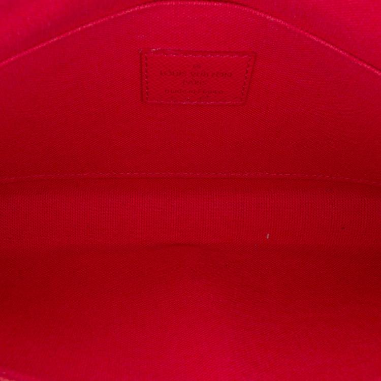 Pre Owned Louis Vuitton Monogram Love Lock Pochette Felicie