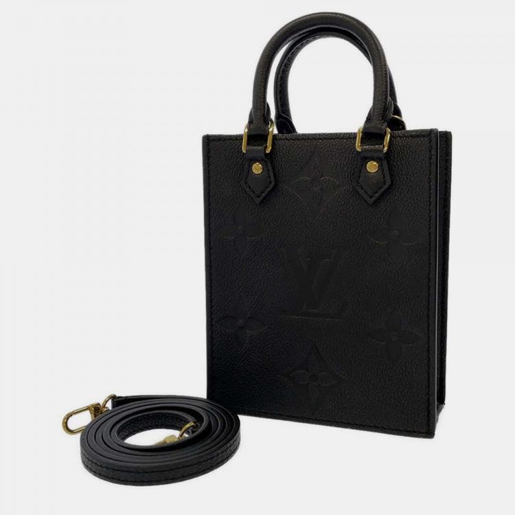 Louis Vuitton Sac Plat 24H Black Taurillon