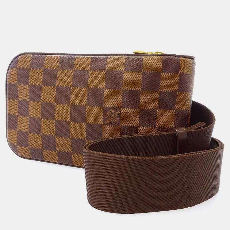 Louis Vuitton Damier Ebene Geronimos - Brown Waist Bags, Handbags
