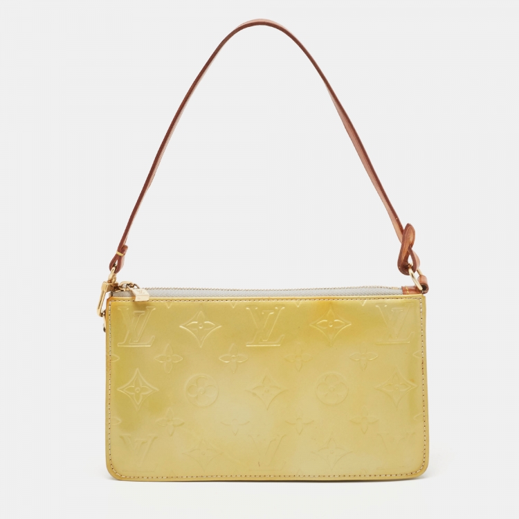 Louis Vuitton Lexington Patent Leather Clutch Bag
