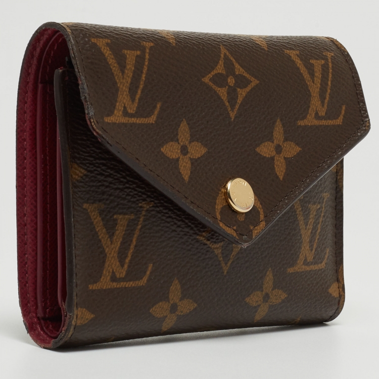 Pre Owned Louis Vuitton Monogram Canvas Victorine Wallet 