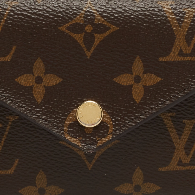 Pre Owned Louis Vuitton Monogram Canvas Victorine Wallet 