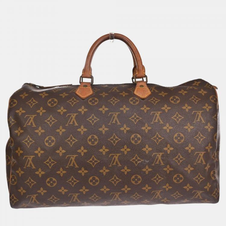 Louis Vuitton Speedy Damier Ebene (Without Accessories) 25 Brown in  Canvas/Leather with Brass - US