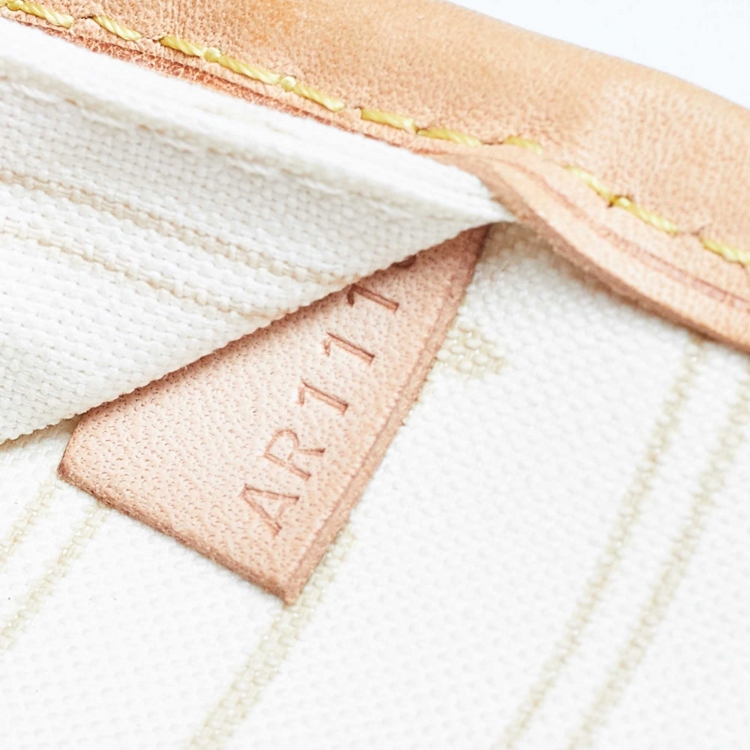 Pre Owned Louis Vuitton Damier Azur Canvas Neverfull MM Bag