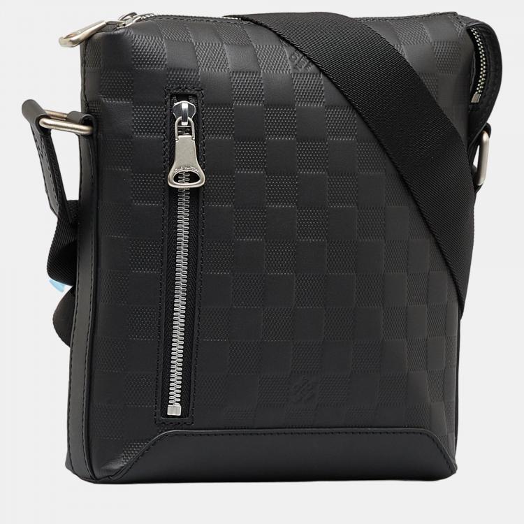 Louis Vuitton - Damier Infini Leather Messenger BB - Black