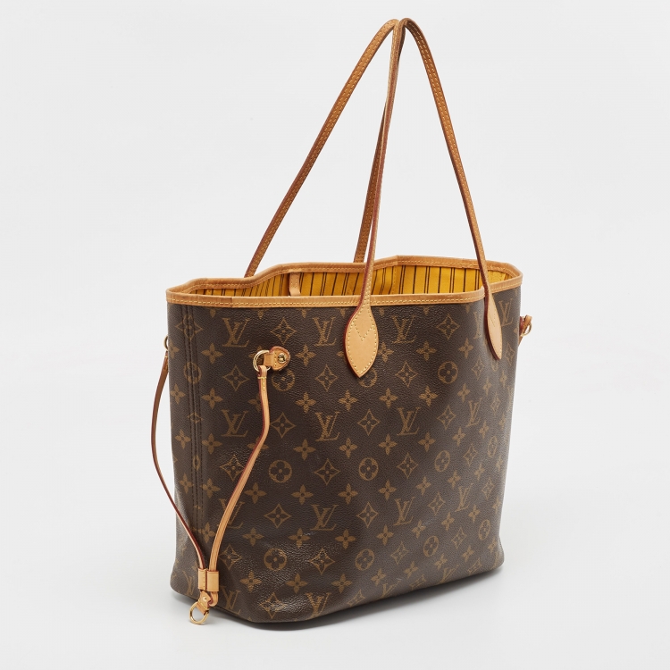 Pre Owned Louis Vuitton Monogram Canvas Neverfull MM Bag