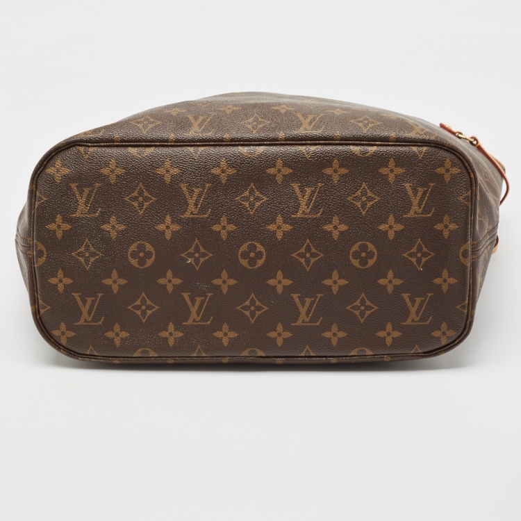 Pre Owned Louis Vuitton Monogram Canvas Neverfull MM Bag