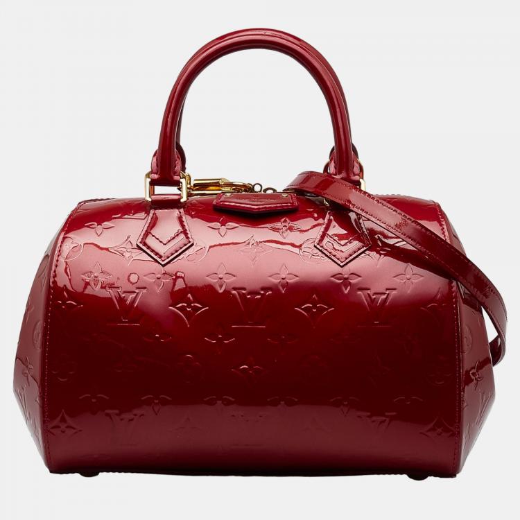 Louis Vuitton Red Monogram Vernis Montana Louis Vuitton | The Luxury Closet