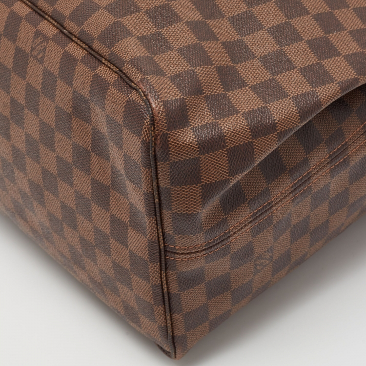 Pre Owned Louis Vuitton Damier Ebene Canvas Neverfull GM Bag