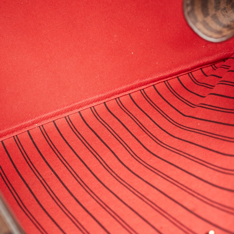 Pre Owned Louis Vuitton Damier Ebene Canvas Neverfull GM Bag