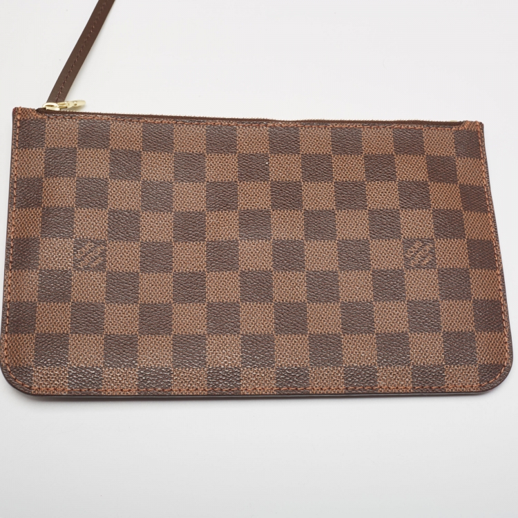 Pre Owned Louis Vuitton Damier Ebene Canvas Neverfull GM Bag