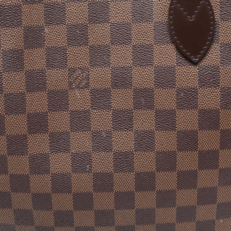 Pre Owned Louis Vuitton Damier Ebene Canvas Neverfull MM Bag