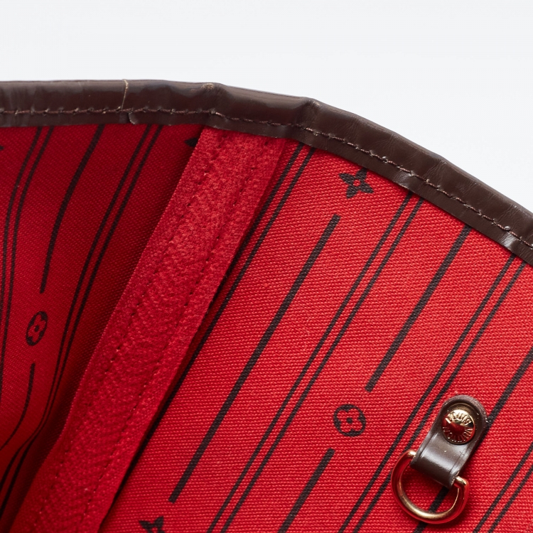 Pre Owned Louis Vuitton Damier Ebene Canvas Neverfull MM Bag