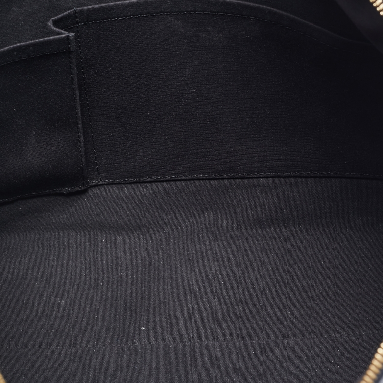 Pre Owned Louis Vuitton Black/White Canvas Fabric Mini Lin Sac Mary Kate Shoulder Bag