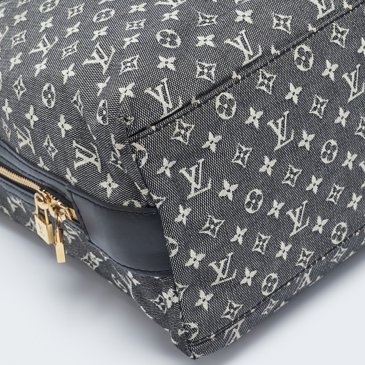 Pre Owned Louis Vuitton Black/White Canvas Fabric Mini Lin Sac Mary Kate Shoulder Bag