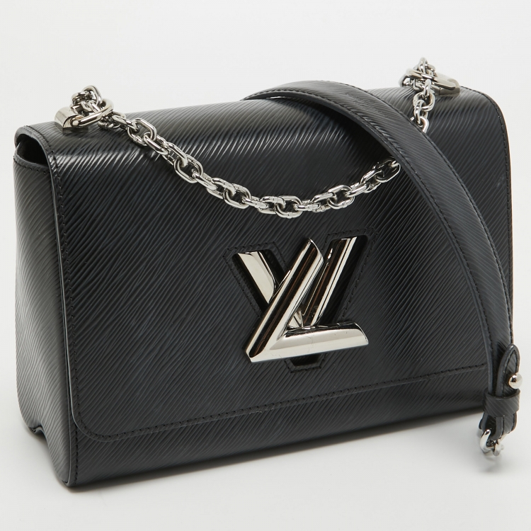 Pre Owned Louis Vuitton Black Epi Leather Twist MM Bag
