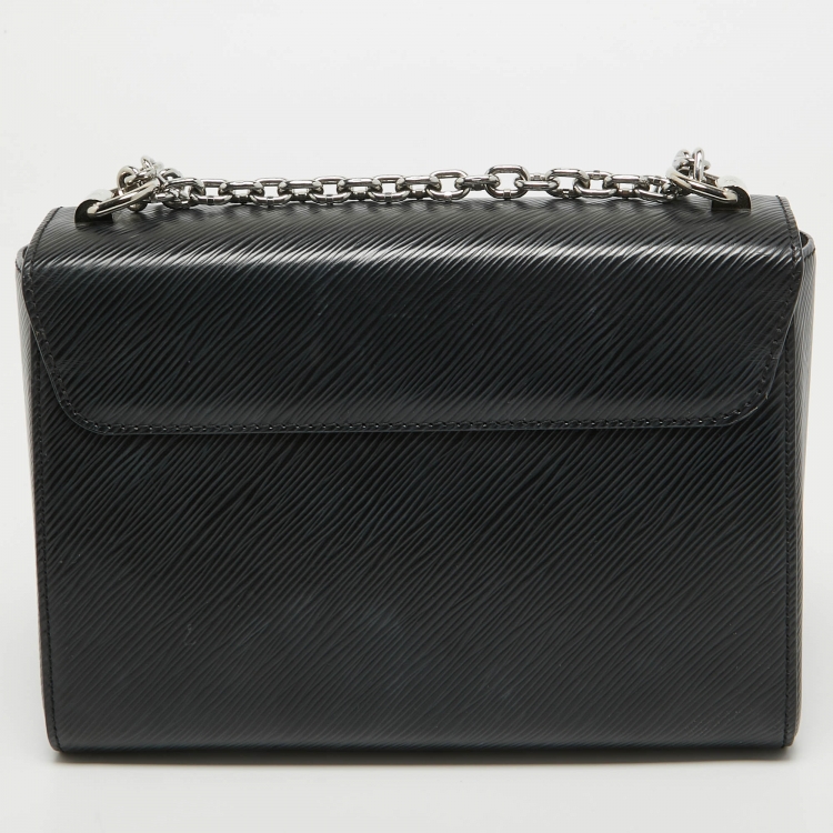 Pre Owned Louis Vuitton Black Epi Leather Twist MM Bag