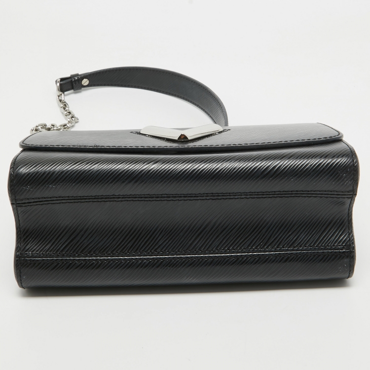 Pre Owned Louis Vuitton Black Epi Leather Twist MM Bag