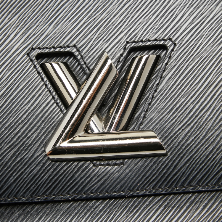 Pre Owned Louis Vuitton Black Epi Leather Twist MM Bag