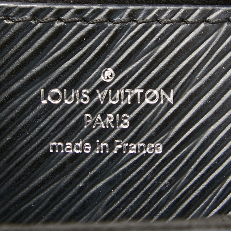 Pre Owned Louis Vuitton Black Epi Leather Twist MM Bag