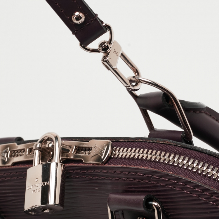 Pre Owned Louis Vuitton Quetsche Epi Leather Alma BB Bag