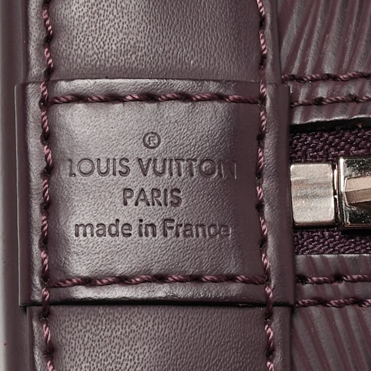 Pre Owned Louis Vuitton Quetsche Epi Leather Alma BB Bag
