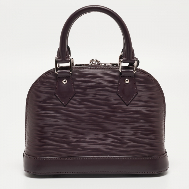 Pre Owned Louis Vuitton Quetsche Epi Leather Alma BB Bag