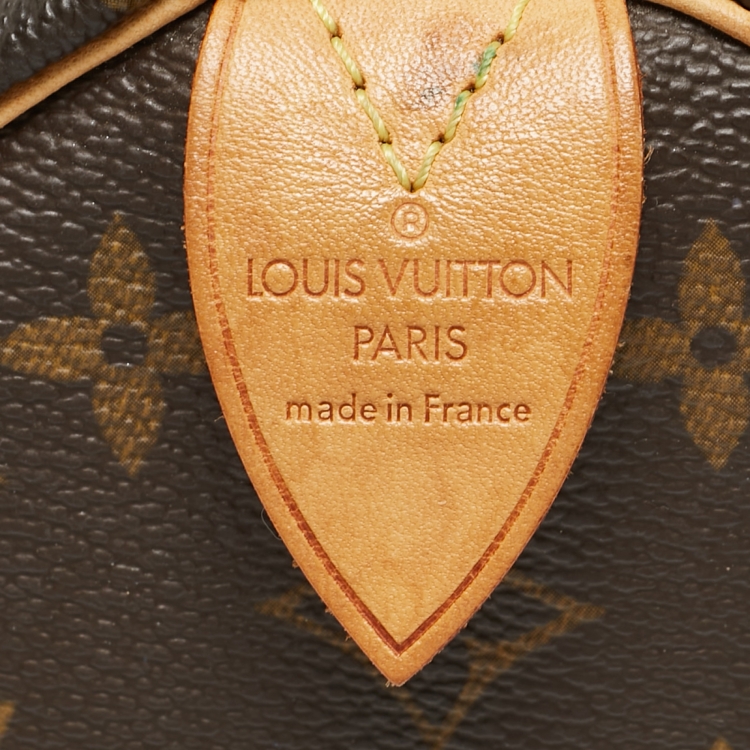 Pre Owned Louis Vuitton Monogram Canvas Speedy 25 Bag