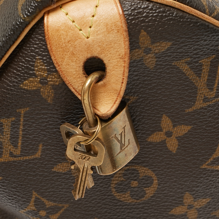 Pre Owned Louis Vuitton Monogram Canvas Speedy 25 Bag