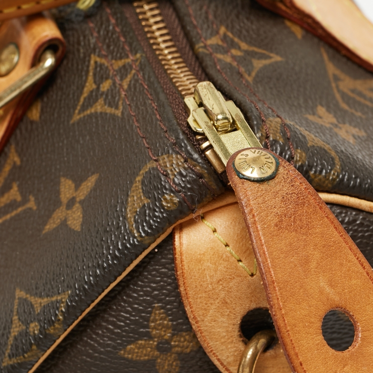 Pre Owned Louis Vuitton Monogram Canvas Speedy 25 Bag