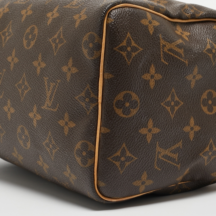 Pre Owned Louis Vuitton Monogram Canvas Speedy 25 Bag