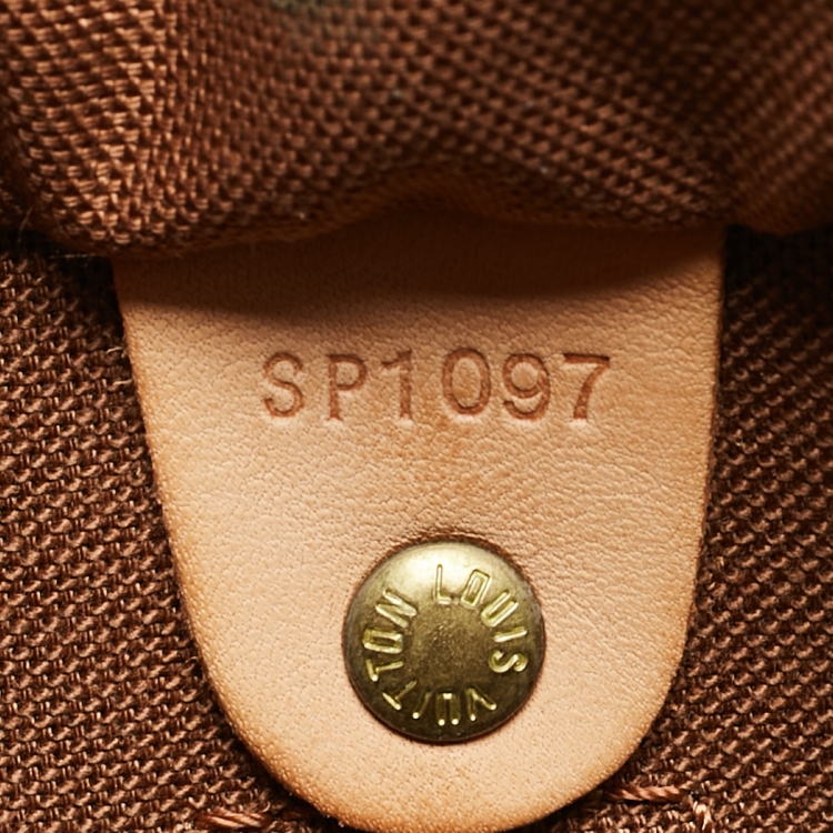Pre Owned Louis Vuitton Monogram Canvas Speedy 25 Bag