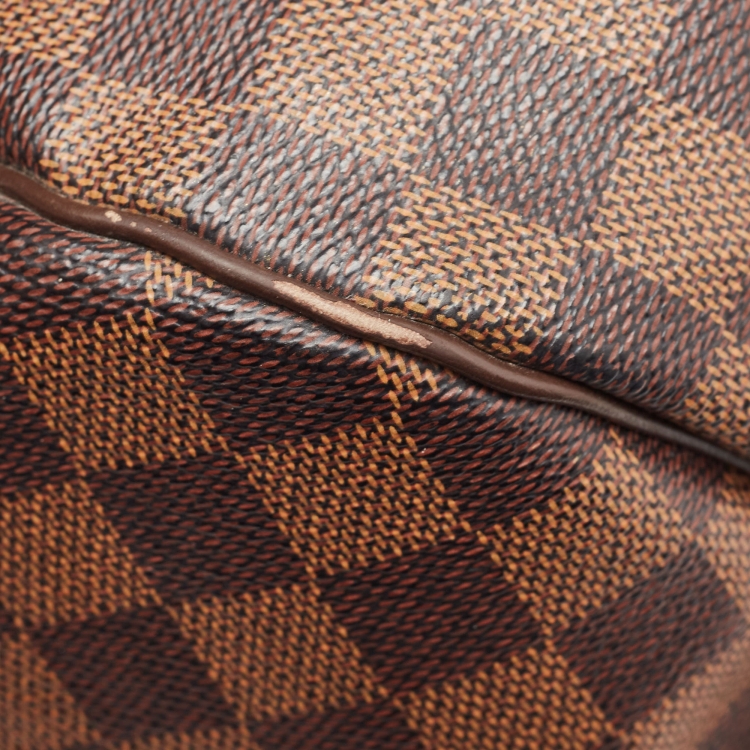 Pre Owned Louis Vuitton Damier Ebene Canvas Speedy 30 Bag
