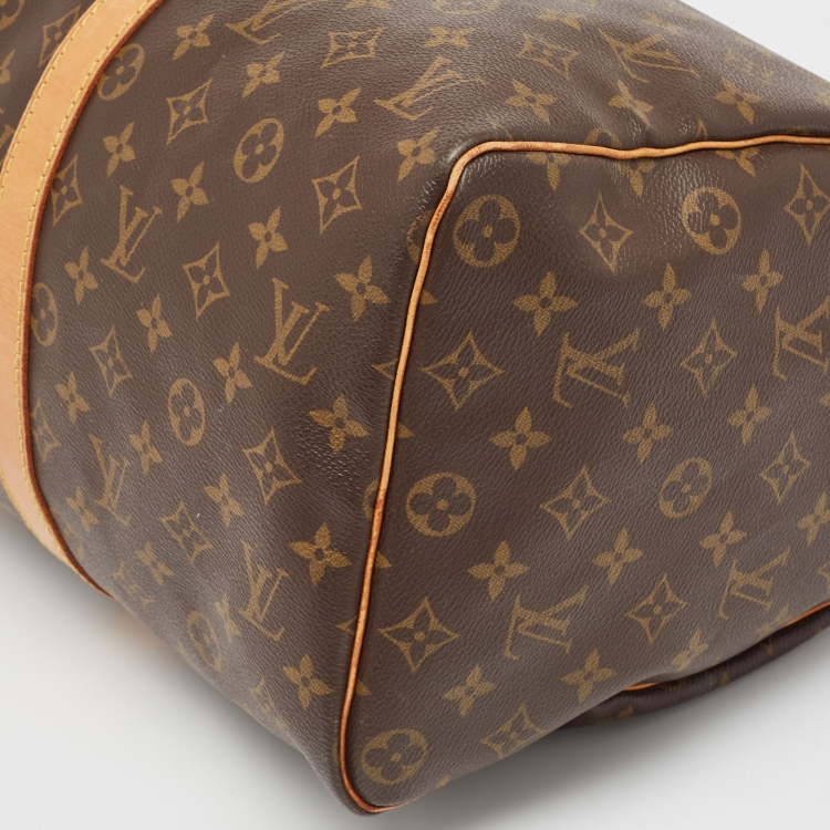 Pre Owned Louis Vuitton Monogram Canvas Keepall 45 Bag