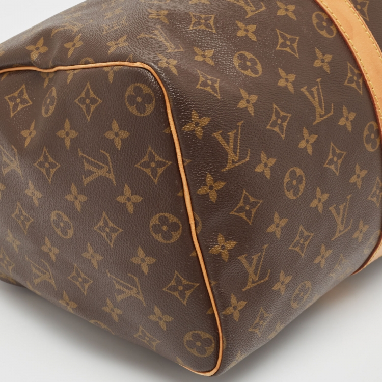 Pre Owned Louis Vuitton Monogram Canvas Keepall 45 Bag