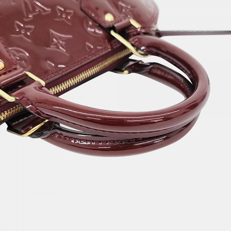 Pre Owned Louis Vuitton Vernis Alma PM Handbag