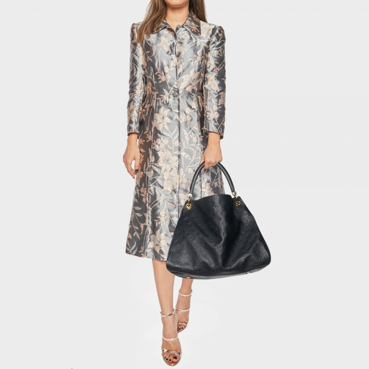 Pre Owned Louis Vuitton Black Monogram Empreinte Leather Artsy MM Bag