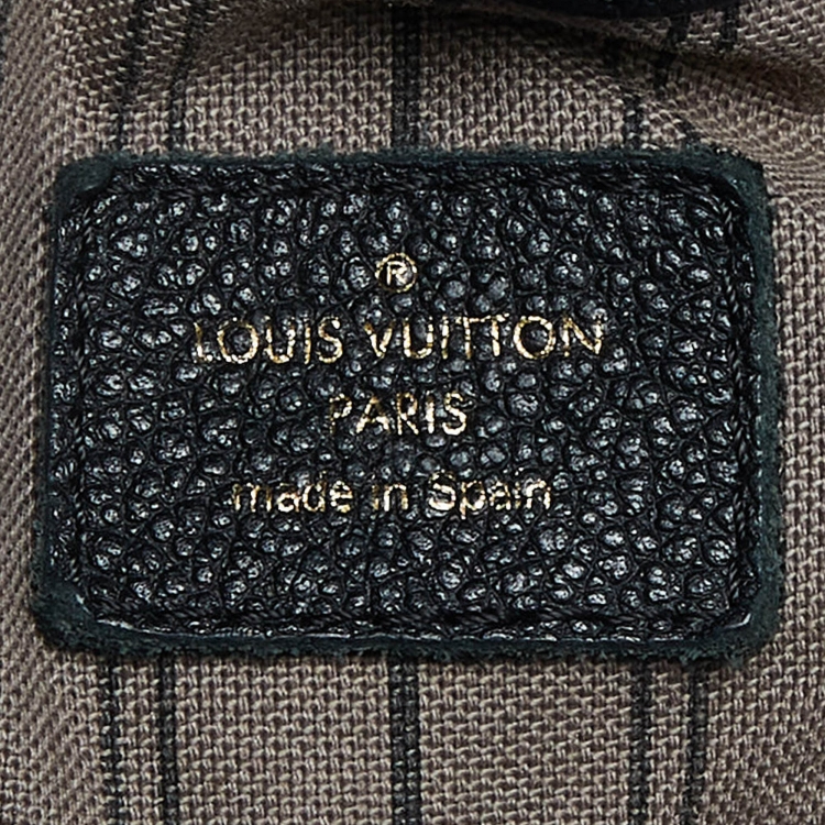 Pre Owned Louis Vuitton Black Monogram Empreinte Leather Artsy MM Bag