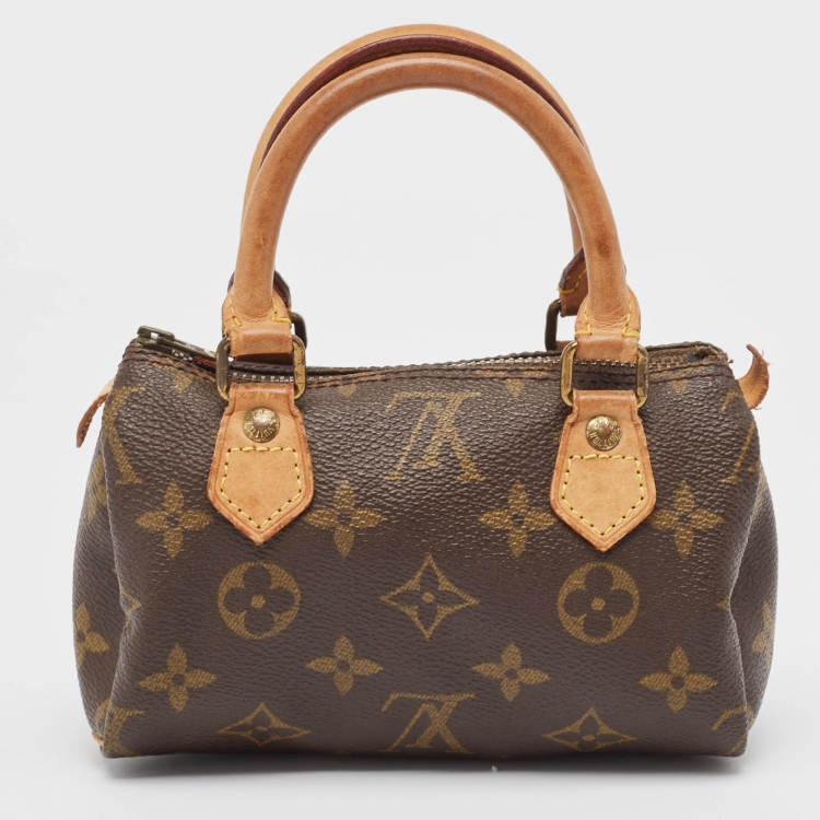 Pre Owned Louis Vuitton Monogram Canvas Vintage Speedy Bag