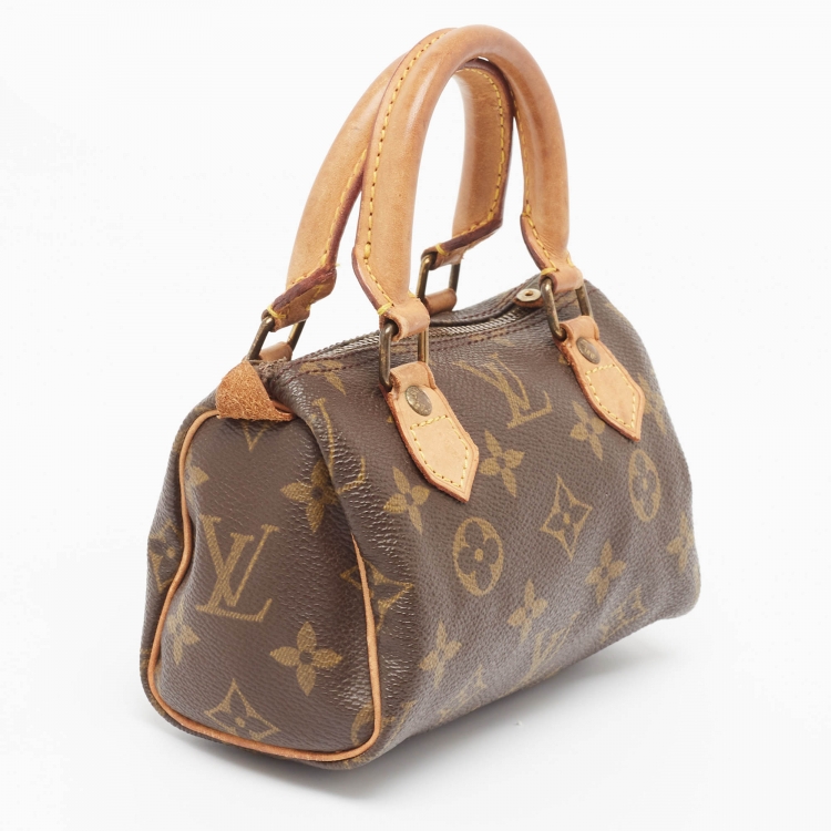 Pre Owned Louis Vuitton Monogram Canvas Vintage Speedy Bag