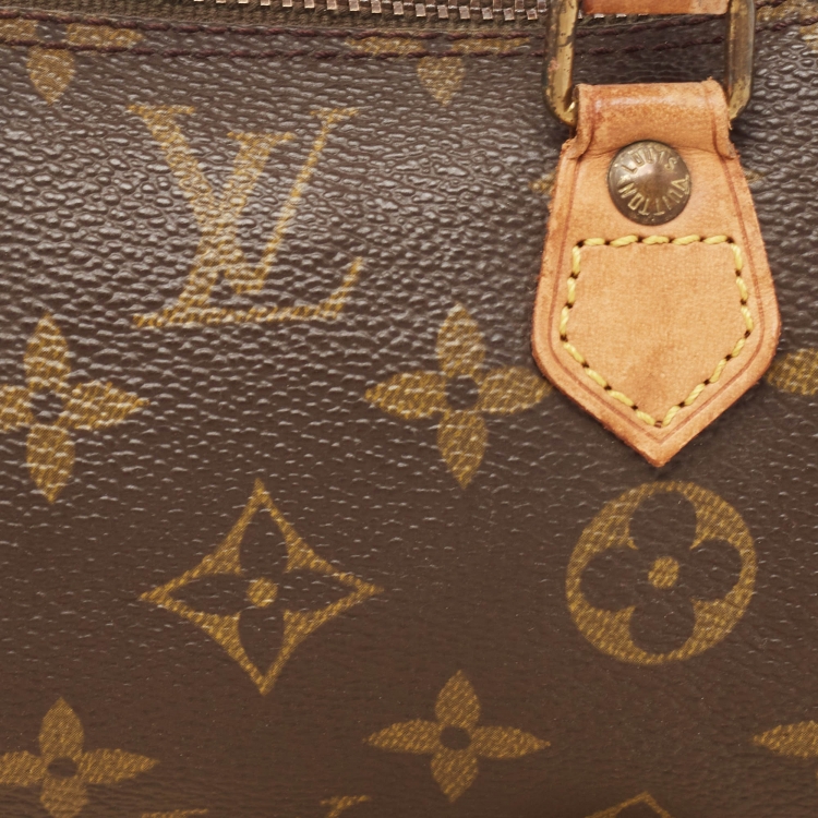 Pre Owned Louis Vuitton Monogram Canvas Vintage Speedy Bag